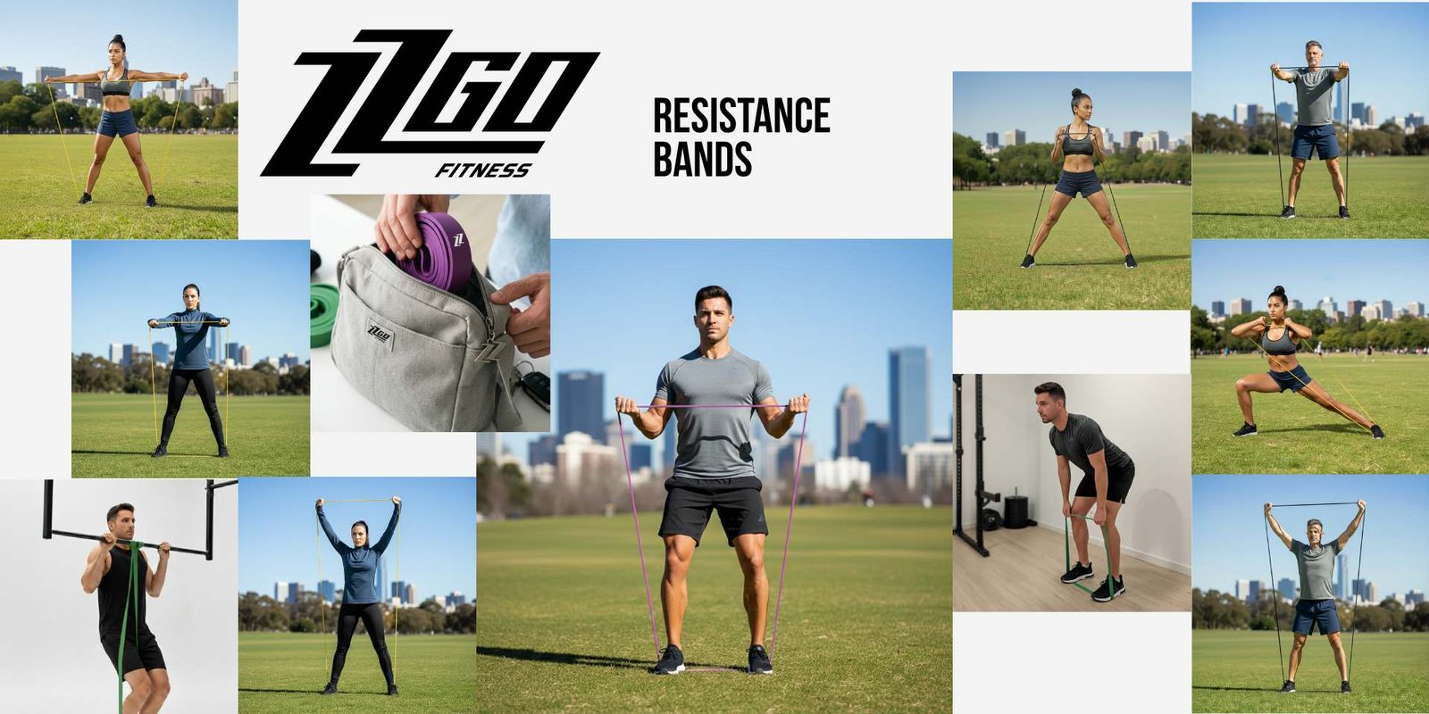 ZZGO Fitness - Bandas de resistência
